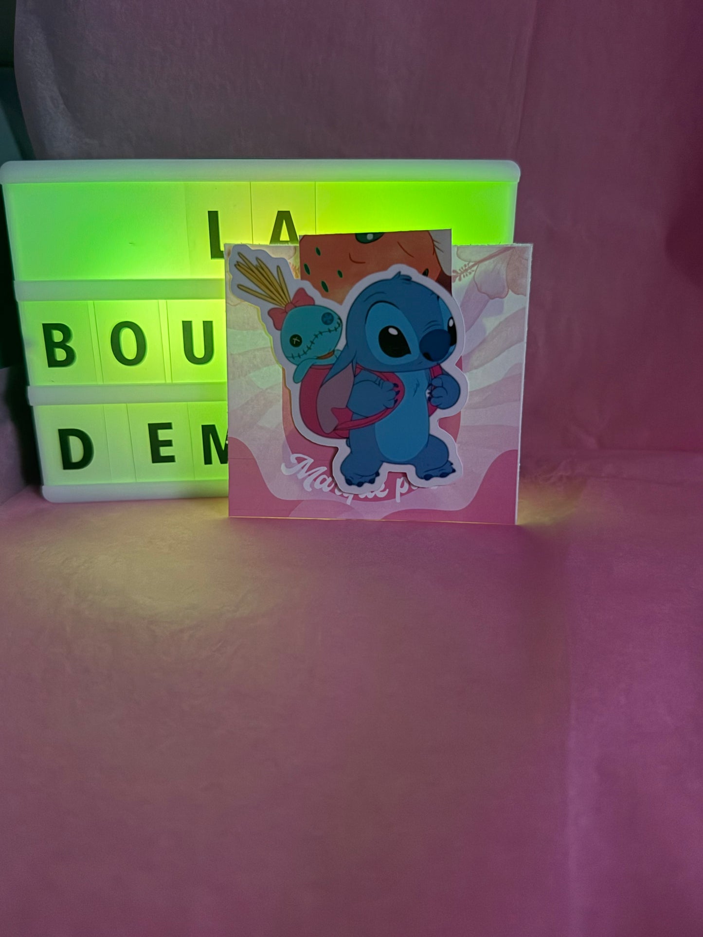 Marque page magnétique Lilo & Stich
