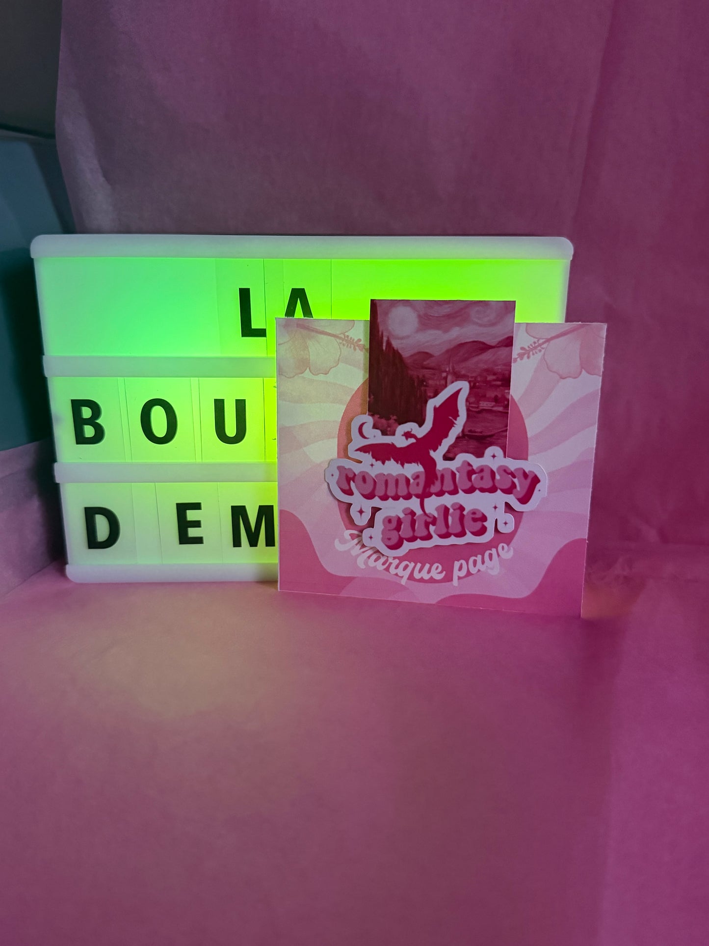 Marque page magnétique fantasy