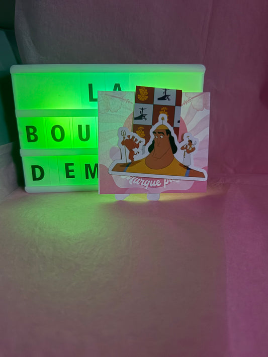 Marque page magnétique Kuzco