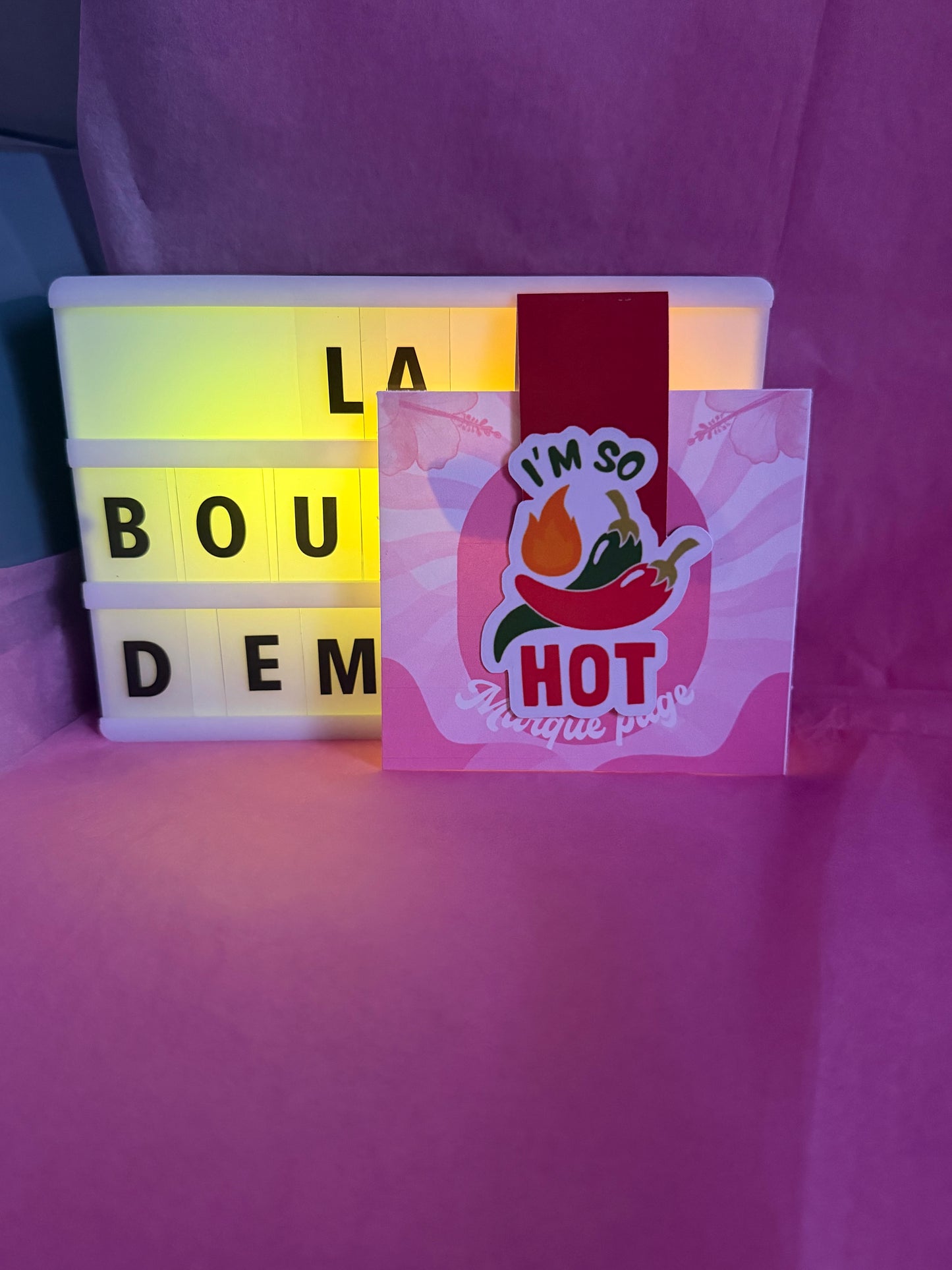 Marque page magnétique HOTT