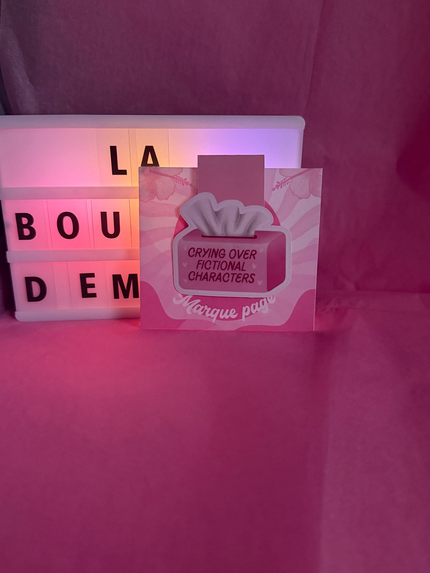 Marque page magnétique GIRLYY