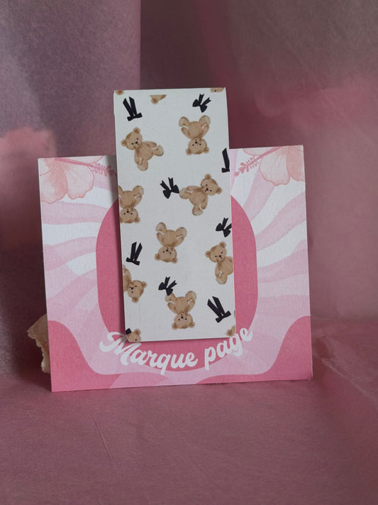 Marque-page magnétique - Oursons