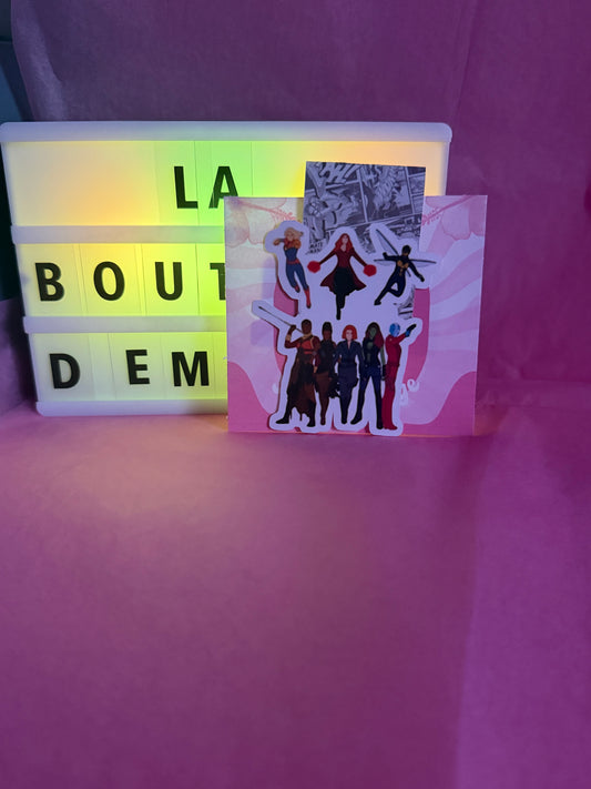 Marque page magnétique Marvel