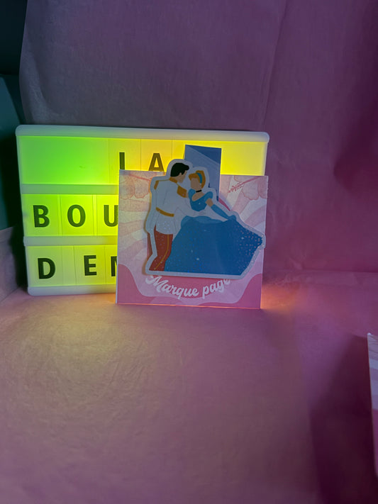 Marque page magnétique Cendrillon
