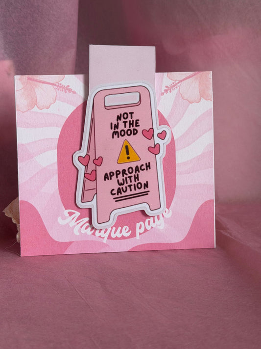Marque-page magnétique - Not In The Mood