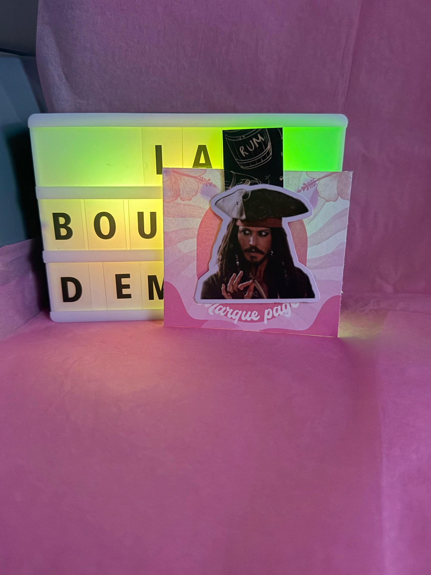 Marque page magnétique Pirates des Caraïbes