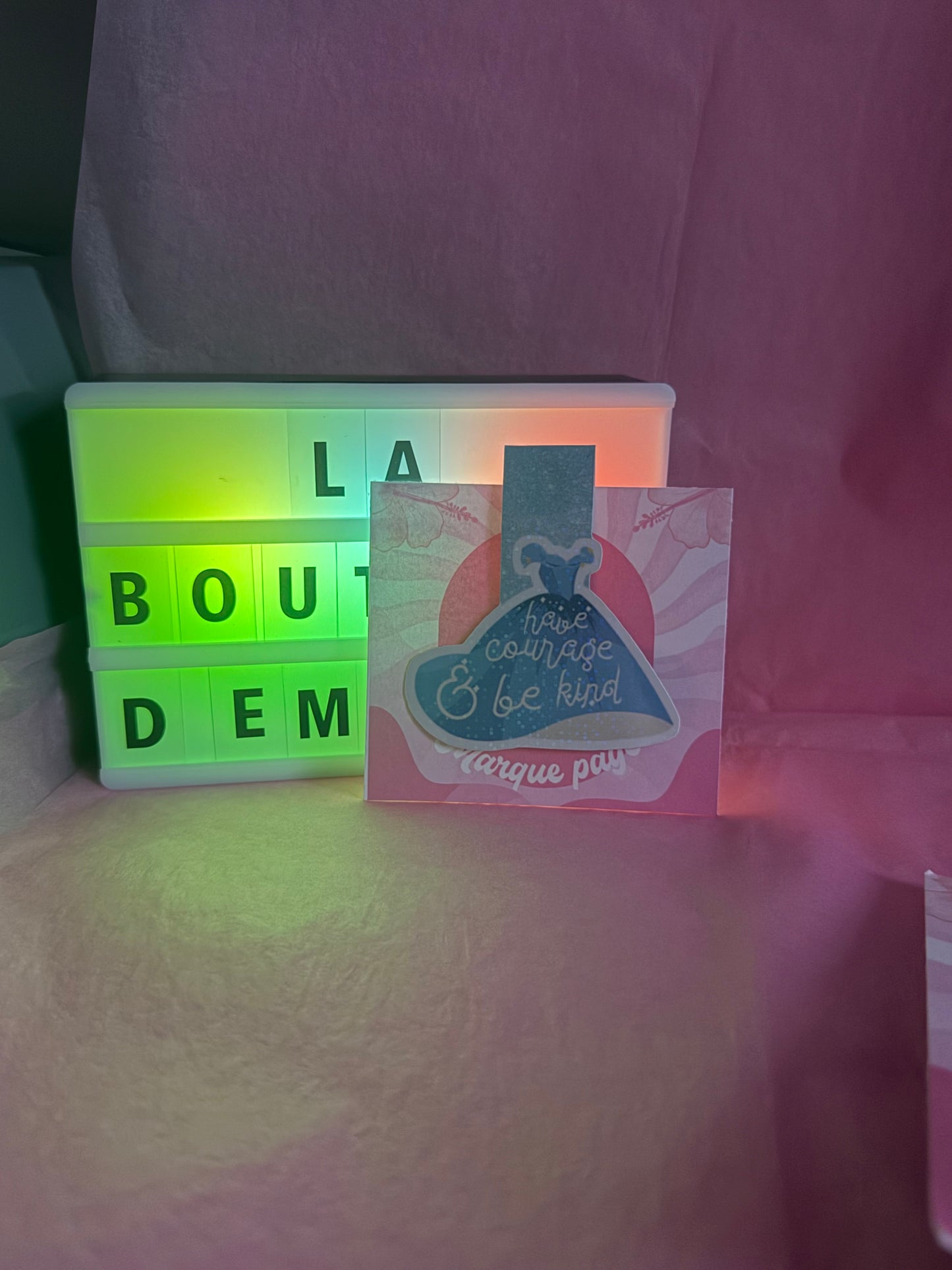 Marque page magnétique Cendrillon