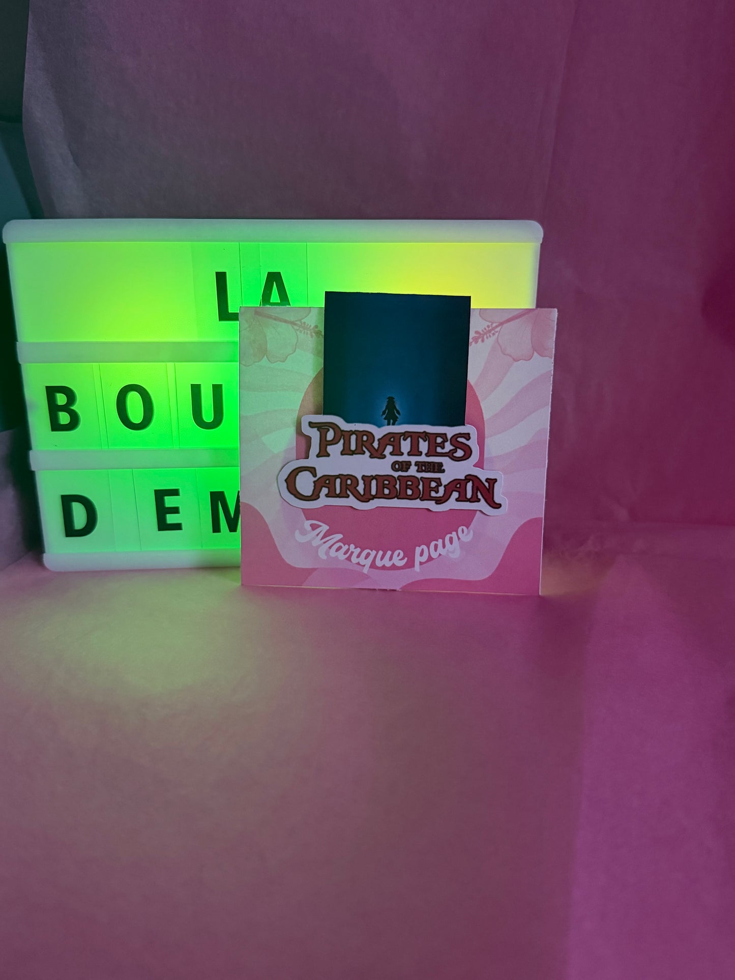 Marque page magnétique Pirate des Caraïbes
