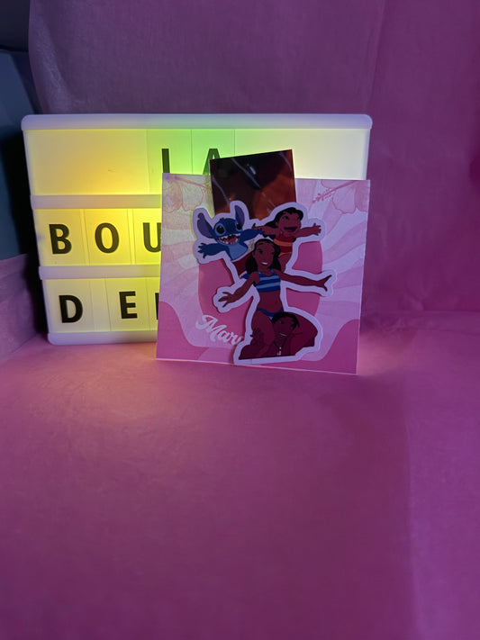 Marque page magnétique Lilo & Stich